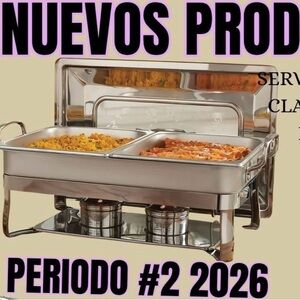 Princess House Stainless Steel Chafing Dish